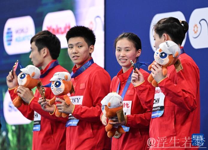 跳水世界杯超级赛:混合团体决赛精彩集锦 跳水世界杯超级赛:混合团体决赛精彩集锦